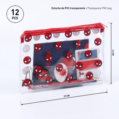 Set Papelaria Spiderman