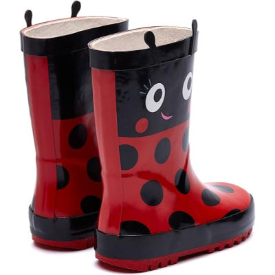 Galochas / Botas de Água de Criança Ladybug Joaninha