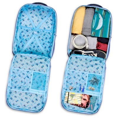 Mochila de viagem Stitch Disney 49cm