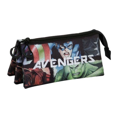 Porta-lápis Superpower Avengers Marvel triplo