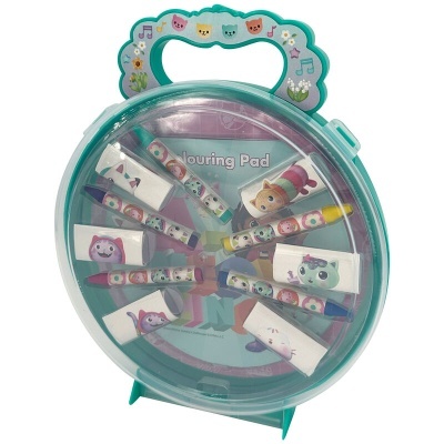 Set papelaria viagem A Casa de Bonecas da Gabby