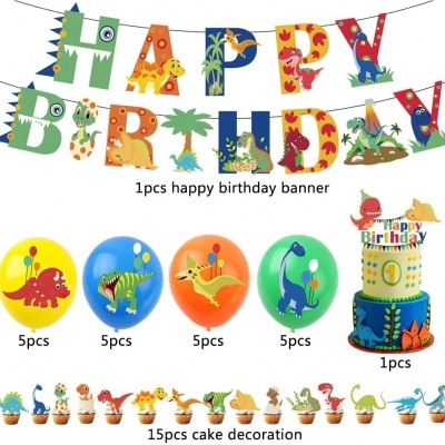 Kit aniversário Dinossauros Jurassic Park