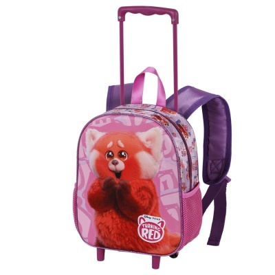 Trolley 3D Pré-Escolar Yaay Turning Red Disney Pixar 34cm