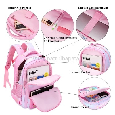 Pack Escolar Unicorn fruits