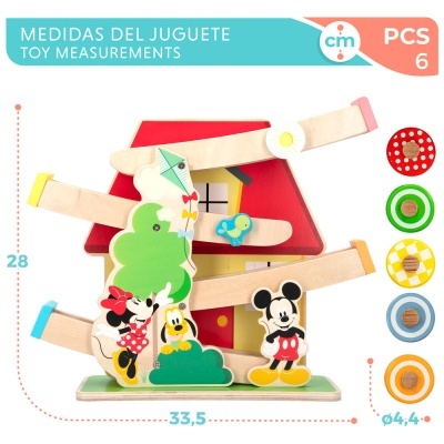 Pista carros Baby Disney madeira