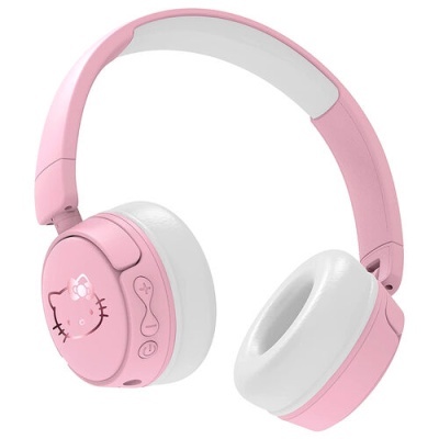 Auriculares sem fios infantil Rose Gold Hello Kitty