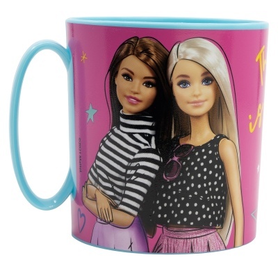 Caneca de plástico Microonda Barbie