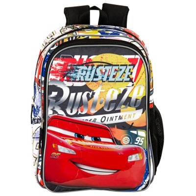Mochila Escolar Sponsor Cars Disney 37cm