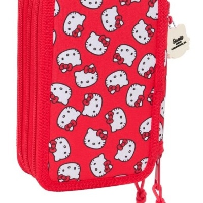 Hello Kitty - "Iconic" Estojo Triplo completo 37 Peças