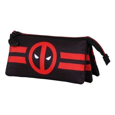 Porta-lápis Lines Deadpool Marvel triplo