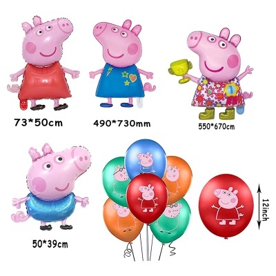 Balões aniversário Peppa Pig