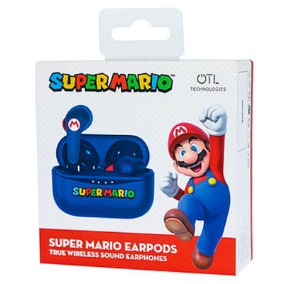 Auriculares sem fios Blue Super Mario Nintendo
