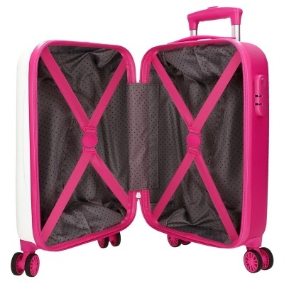 Mala trolley de viagem ABS Girl Gang Hello Kitty 50cm