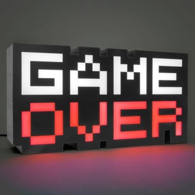 Luz / Candeeiro / Luz Presença 8-BIT Game Over