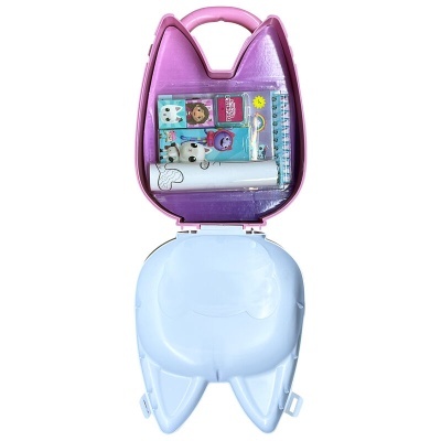 Set papelaria 3D A Casa de Bonecas de Gabby