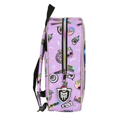 Mochila Pré-Escolar Best Boos Monster High adaptável 27 cm