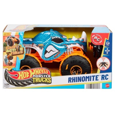 Carro telecomandado Rhinomite Monster Trucks Hot Wheels