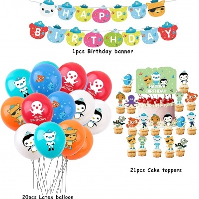 Kit aniversário Octonautas