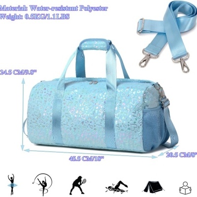 Saco de Desporto Blue Hearts 45 cm