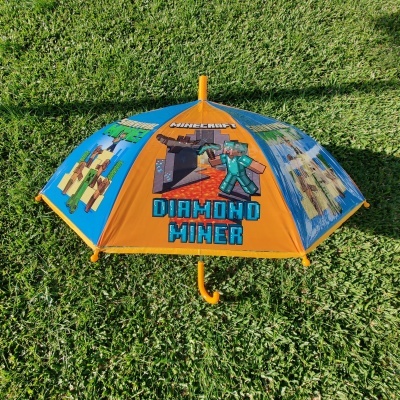 Guarda-chuva automático 42 cm Minecraft