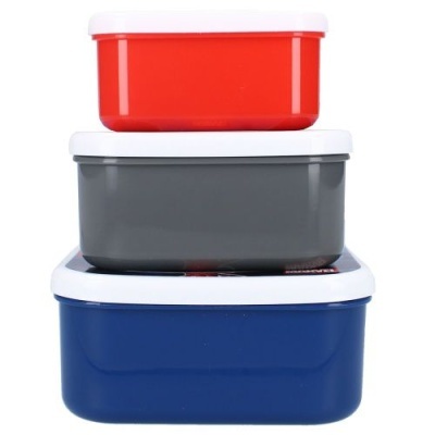 Conjunto de 3 sanduicheiras Spiderman