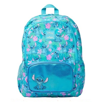 Coleção Escolar Stitch - Mochila + lancheira + garrafa + porta-lápis