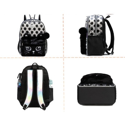 Conjunto Escolar Gatinha Preta