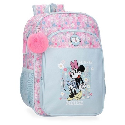 Mochila Escolar Minnie Mouse Happy 40 cm