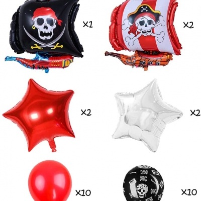 Balões de aniversário Piratas