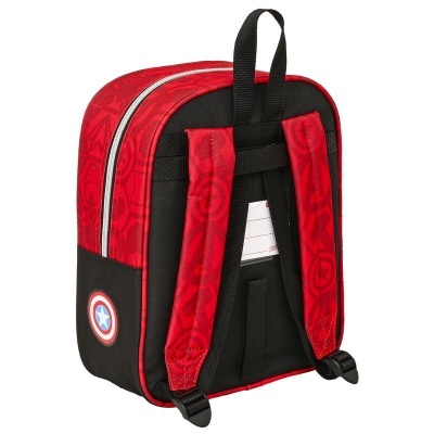 Mochila Pré-Escolar Infinity Avengers Marvel 27cm adaptável