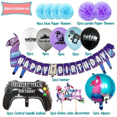 Kit aniversário Fortnite