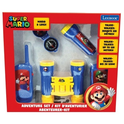 Set Aventureiro Super Mario Nintendo