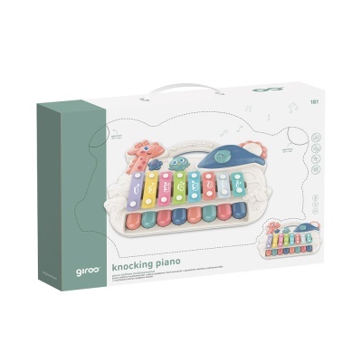 GIROS BABY XILOFONE PIANO LUZ E SONS