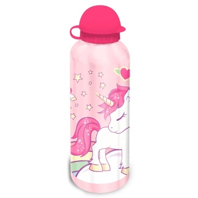 Conjunto Sanduicheira + cantil alumínio Unicorn 500ml