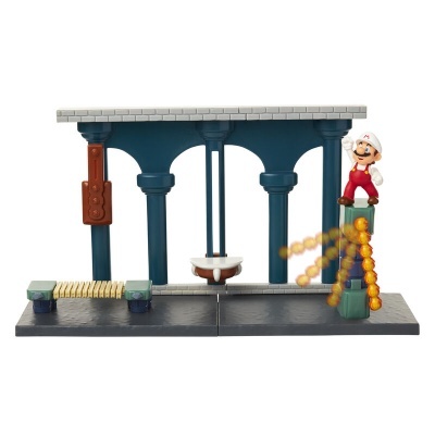 Playset Castelo de Lava Super Mário Nintendo