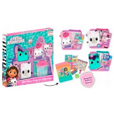 Set Mini diário A Casa de Bonecas da Gabby