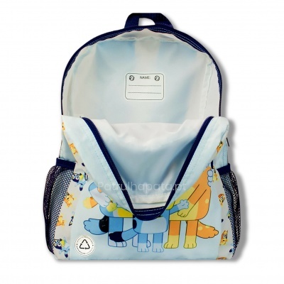 Mochila infantil Bluey e Bingo