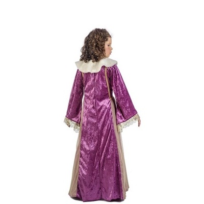 Fato de Rainha Leonor medieval para menina