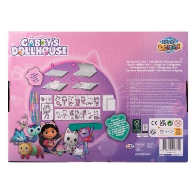 Set aerógrafo A Casa de Bonecas da Gabby