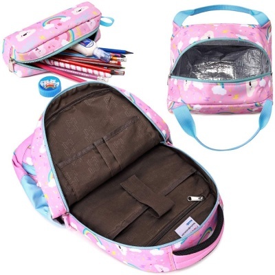 Pack Escolar Unicórnio rainbow