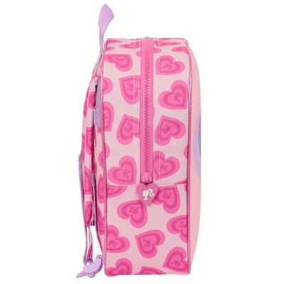 Mochila Pré-Escolar Love Barbie 27cm adaptável