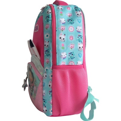 Mochila Escolar Casa de Bonecas Gabby 42 cm