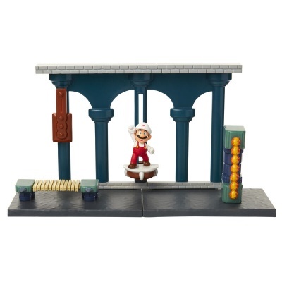 Playset Castelo de Lava Super Mário Nintendo