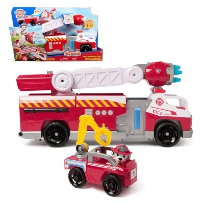 Patrulha Pata - Camião de bombeiros de Marshall + veículo mini figura