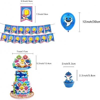 Kit aniversário Baby Shark