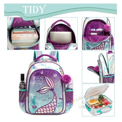 Conjunto Escolar Purple Mermaid