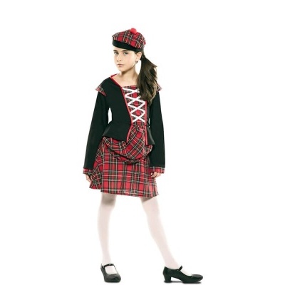 Fato escocesa para menina