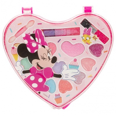 Conjunto de maquilhagem coração Minnie Disney