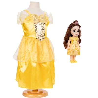 Boneca Bella + Vestido de criança Bella Disney 38cm