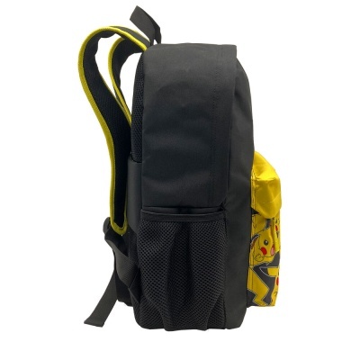Mochila Escolar Pikachu Pokemon 42cm adaptável